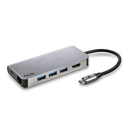 Ngs WonderDock8 Docking Station USB-C con 3x USB-A, USB-C, DP, HDMI, RJ45 y Lector SD